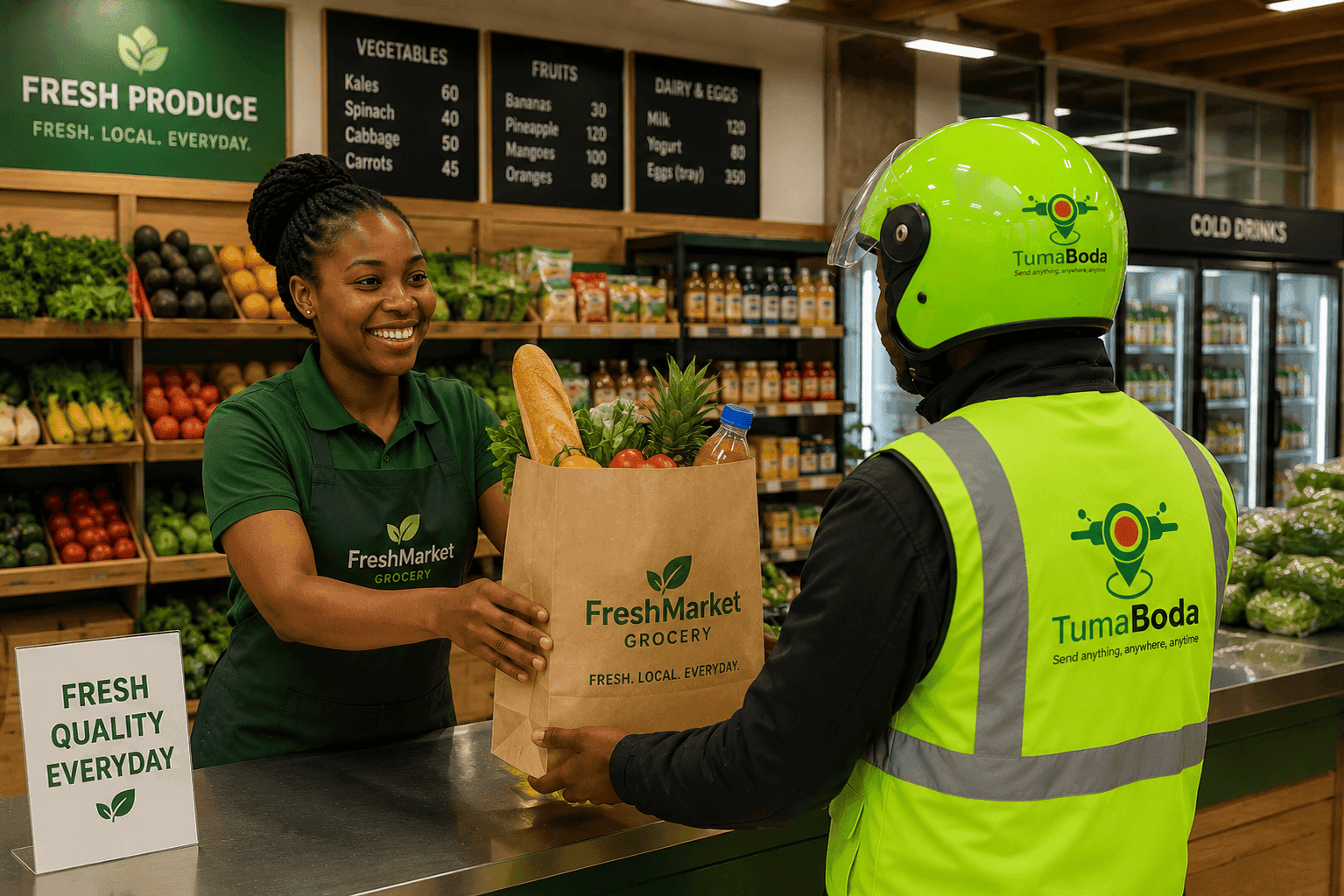 TumaBoda Retail and Grocery Logistics Platform